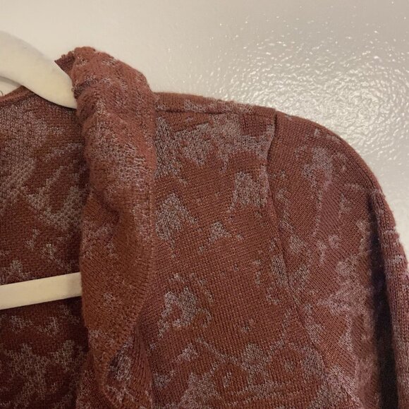 Chico's Brown Patterned Cardigan - Picture 6 of 10